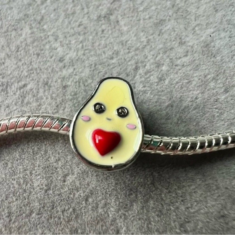 Cute Avocado Charm fits PANDORA - Picture 7 of 7